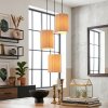 Deran Hanglamp, Hanglamp, Cluster hanglamp Zwart, 3-lichts