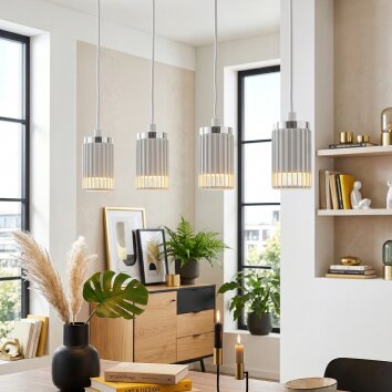Fenik Hanglamp, Hanglamp Wit, 4-lichts
