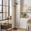 Fenik Staande lamp LED Zwart, 2-lichts