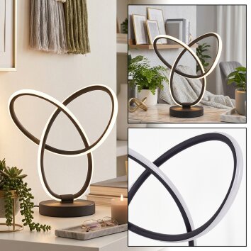 Jolor Tafellamp LED Zwart, 1-licht