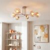 Koyoto Plafondlamp, Kogellampje 78 cm Zandkleurig, 6-lichts