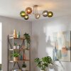 Gastor Plafondlamp, Kogellampje 80 cm Zandkleurig, 6-lichts