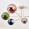Gastor Plafondlamp, Kogellampje 80 cm Zandkleurig, 6-lichts