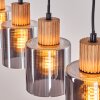 Mador Hanglamp, Hanglamp Zwart, 4-lichts