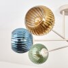 Koyoto Plafondlamp, Kogellampje 78 cm Zandkleurig, 6-lichts