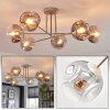 Ripoll Plafondlamp, Kogellampje Zandkleurig, 6-lichts