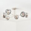 Ripoll Plafondlamp, Kogellampje Zandkleurig, 6-lichts
