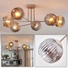 Ripoll Plafondlamp, Kogellampje Zandkleurig, 6-lichts