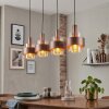 Traak Hanglamp, Hanglamp Brons, Zwart, 4-lichts
