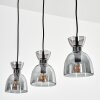 Sumar Hanglamp, Hanglamp Zwart, 3-lichts