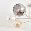 Ripoll Plafondlamp, Kogellampje Zandkleurig, 6-lichts