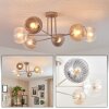 Koyoto Plafondlamp, Kogellampje 78 cm Zandkleurig, 6-lichts