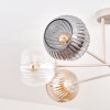 Ripoll Plafondlamp, Kogellampje Zandkleurig, 6-lichts