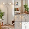 Karol Staande lamp LED Nikkel mat, 2-lichts