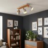 Olaris Plafondlamp, Plafondspot Chroom, Grijs, Natuurlijke kleuren, 3-lichts