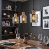 Mador Hanglamp, Hanglamp Zwart, 3-lichts