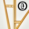 Bogno Plafondlamp Goud, 6-lichts