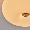 Molak Plafondlamp Nikkel mat, 2-lichts