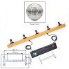 Ripoll Hanglamp, Kogellampje, Hanglamp Natuurlijke kleuren, Zwart, 5-lichts