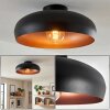 Guayo Plafondlamp Zwart, 1-licht
