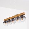 Koyoto Hanglamp, Kogellampje, Hanglamp Natuurlijke kleuren, Zwart, 5-lichts