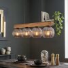 Ripoll Hanglamp, Kogellampje, Hanglamp Natuurlijke kleuren, Zwart, 4-lichts