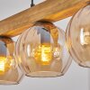 Koyoto Hanglamp, Kogellampje, Hanglamp Natuurlijke kleuren, Zwart, 4-lichts