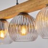 Koyoto Hanglamp, Kogellampje, Hanglamp Natuurlijke kleuren, Zwart, 4-lichts
