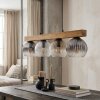 Koyoto Hanglamp, Kogellampje, Hanglamp Natuurlijke kleuren, Zwart, 4-lichts