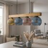 Koyoto Hanglamp, Kogellampje, Hanglamp Natuurlijke kleuren, Zwart, 4-lichts