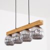 Ripoll Hanglamp, Kogellampje, Hanglamp Natuurlijke kleuren, Zwart, 4-lichts