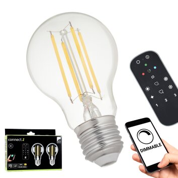 Eglo verlichting E27 LED 6 Watt neutraal wit dimbaar 806 Lumen