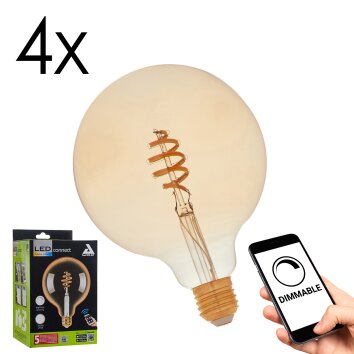 Eglo verlichting E27 LED 5.5 Watt warm wit dimbaar 400 Lumen