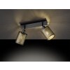Globo CHEVAL Plafondlamp, Plafondspot Zwart, 2-lichts