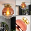Gastor bolvormige plafondlamp E27 voor woonkamer, modern retro globe-design