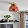 Gastor bolvormige plafondlamp E27 voor woonkamer, modern retro globe-design