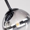 Chehalis retro 4-lichts plafondlamp met bolvormige kappen, G9, ø 38 cm