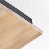 Koyoto 6-lichts hanglamp eettafel met bolvormige kappen, retro boho
