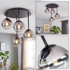 Chehalis plafondlamp met bollen, 4-lichts, G9, rond voor woonkamer