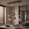 Koyoto moderne 6-lichts hanglamp E27 voor eettafel, bolvormige kappen