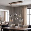 Koyoto hanglamp bol 6-lichts E27, eettafel hanglamp in moderne retrostijl