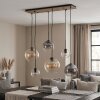 Hanglamp Koyoto, cluster met 6 glazen bollen, verstelbaar bij montage