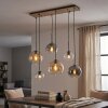 Hanglamp Koyoto, cluster met 6 glazen bollen, verstelbaar bij montage