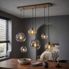 Koyoto 6-lichts hanglamp met bolvormige kappen, moderne eettafellamp E27