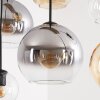 Koyoto 6-lichts hanglamp met bolvormige kappen, moderne eettafellamp E27
