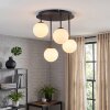 Chehalis moderne 4-lichts plafondlamp met bollen, G9, voor woonkamer en eetkamer