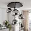 Chehalis plafondlamp bollen 4-lichts, G9, rond Ø 38 cm, modern vintage