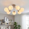Koyoto plafondlamp met bolvormige kappen, 7-lichts, ø 82 cm, retro modern