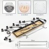 Koyoto 6-lichts hanglamp voor eettafel met bolvormige pendels, E27