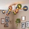 Gastor 10-lichts plafondlamp met bollen, E14, voor woonkamer en eetkamer